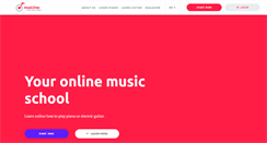 Desktop Screenshot of music2me.com